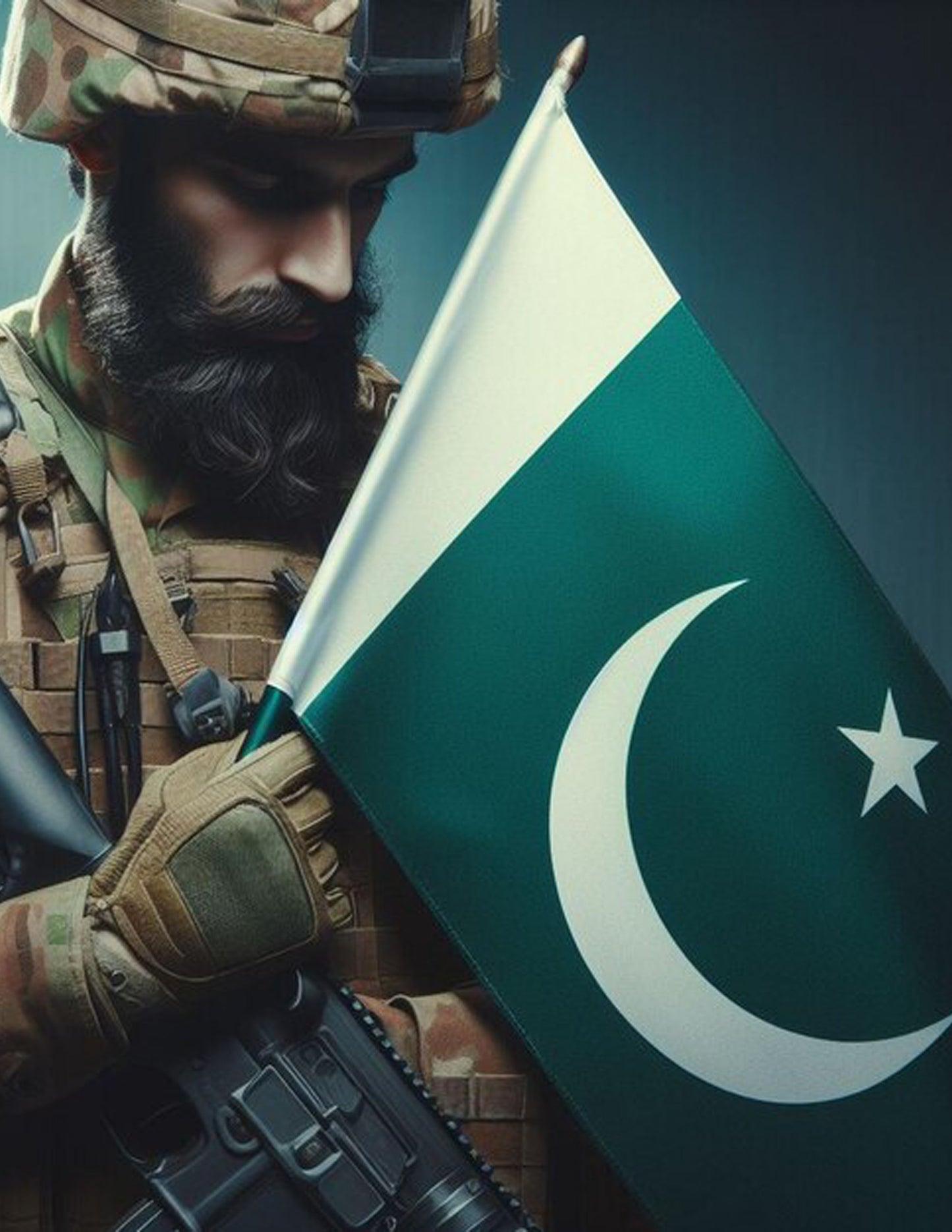Shield of the Nation Pak Army Poster Wall Art
