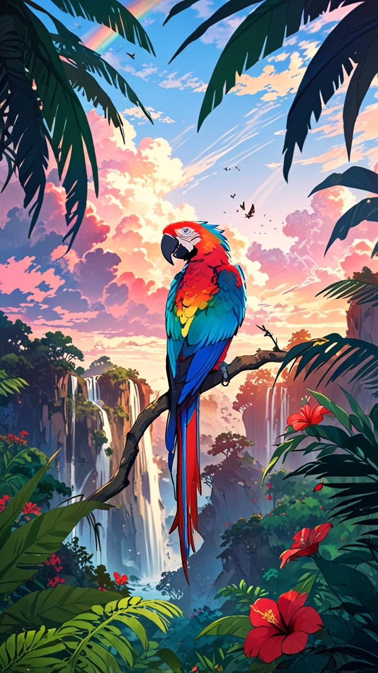 Exotic Escape Poster Wall Art