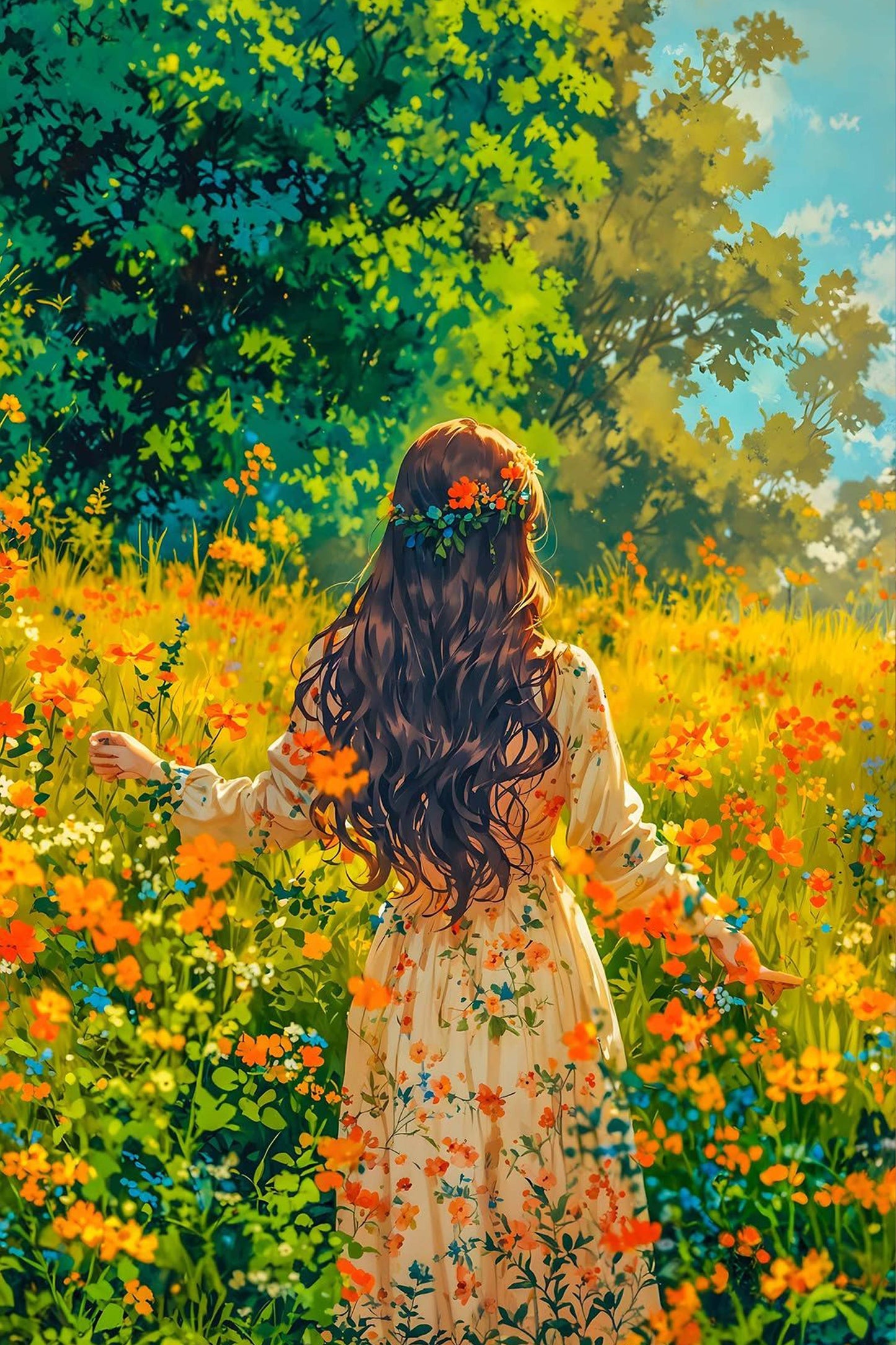 Whispers of the Wildflowers Diamond Painting Kit