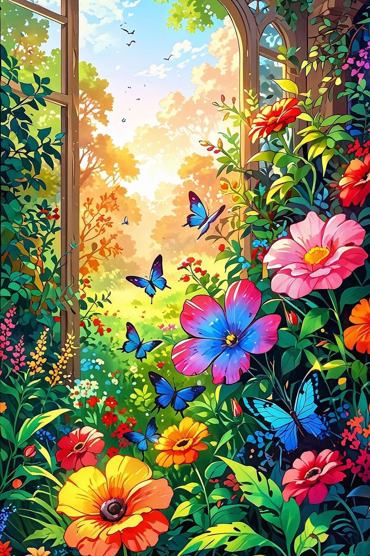 Garden of Serenity Diamond Painting Kit
