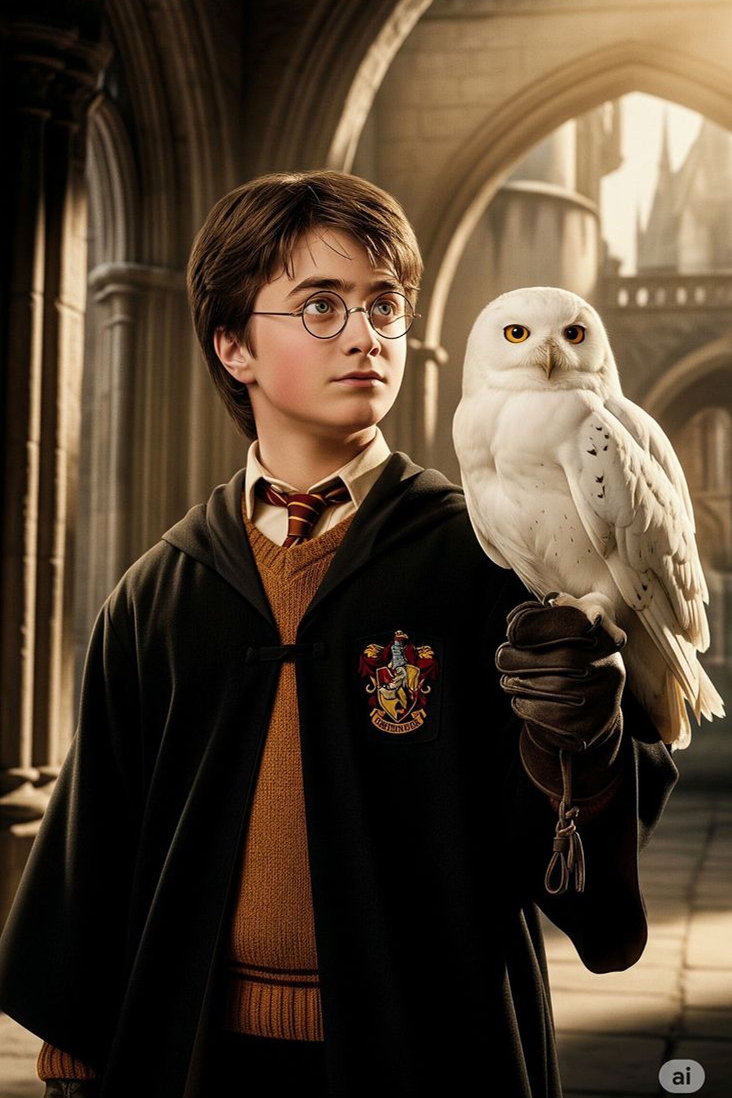 Wings of Wisdom Harry Potter Diamond Painting Kit