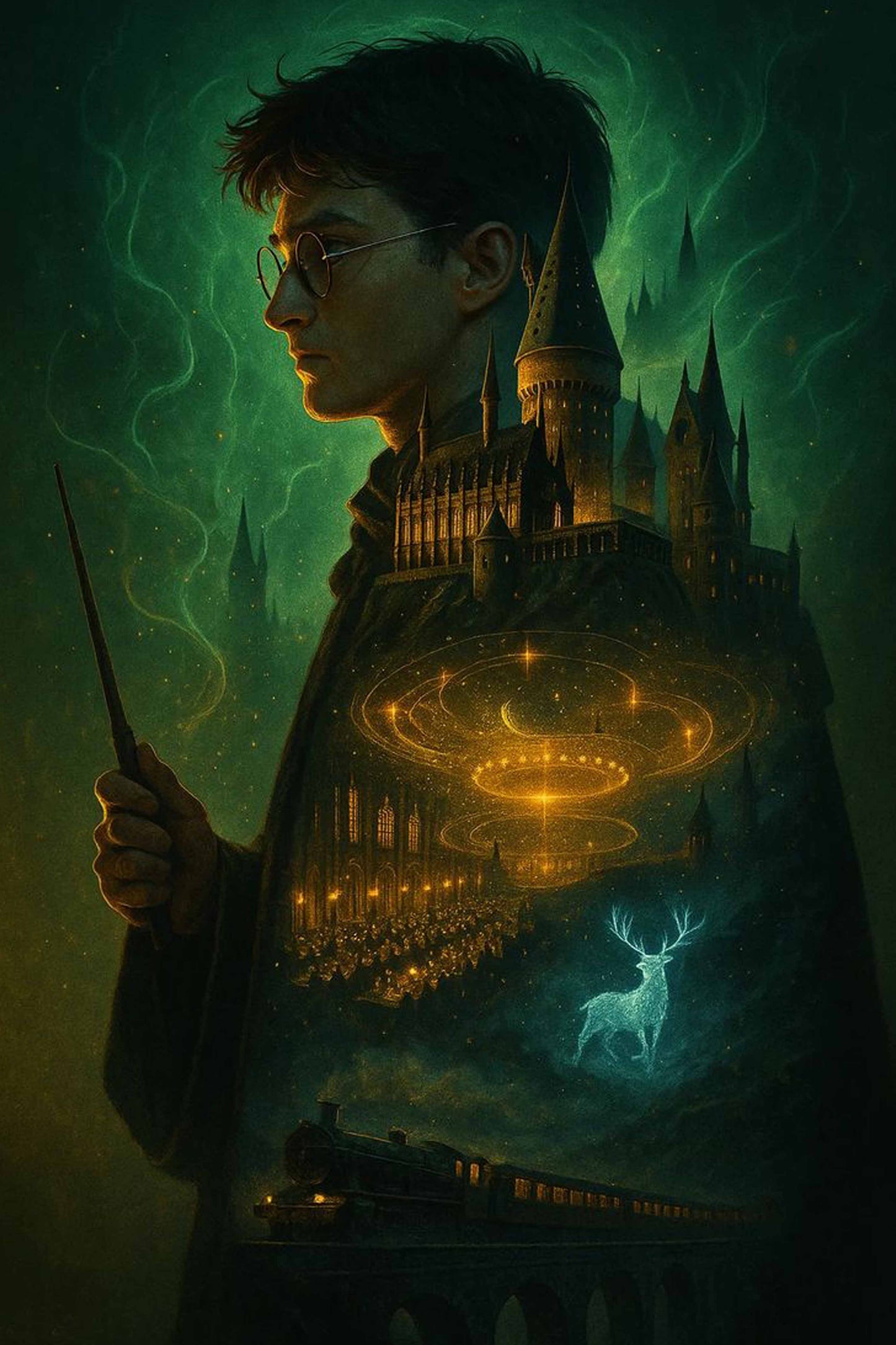Enchanted Origins Harry Potter Diamond Painting Kit