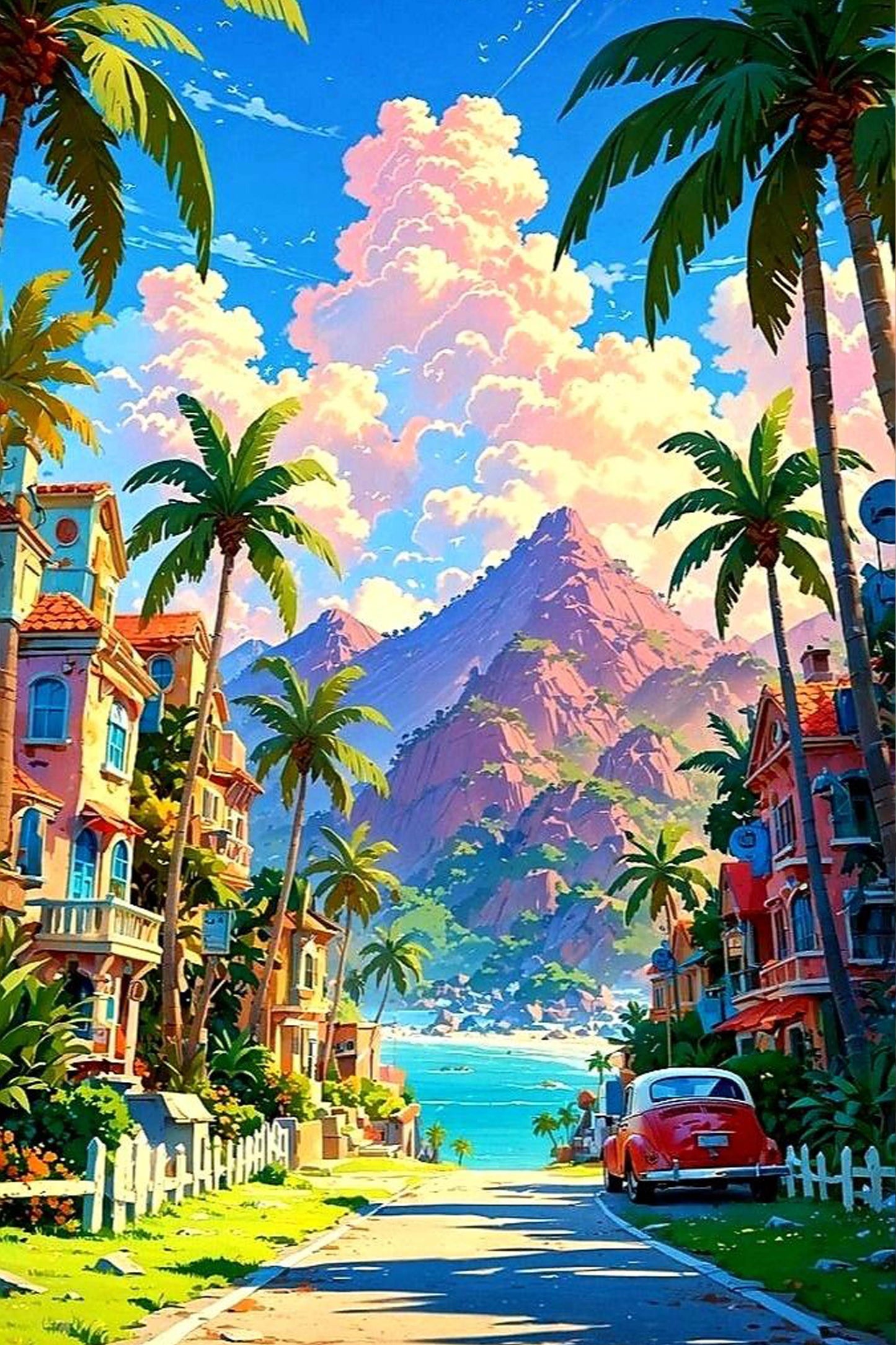 Mountain’s Embrace Diamond Painting Kit