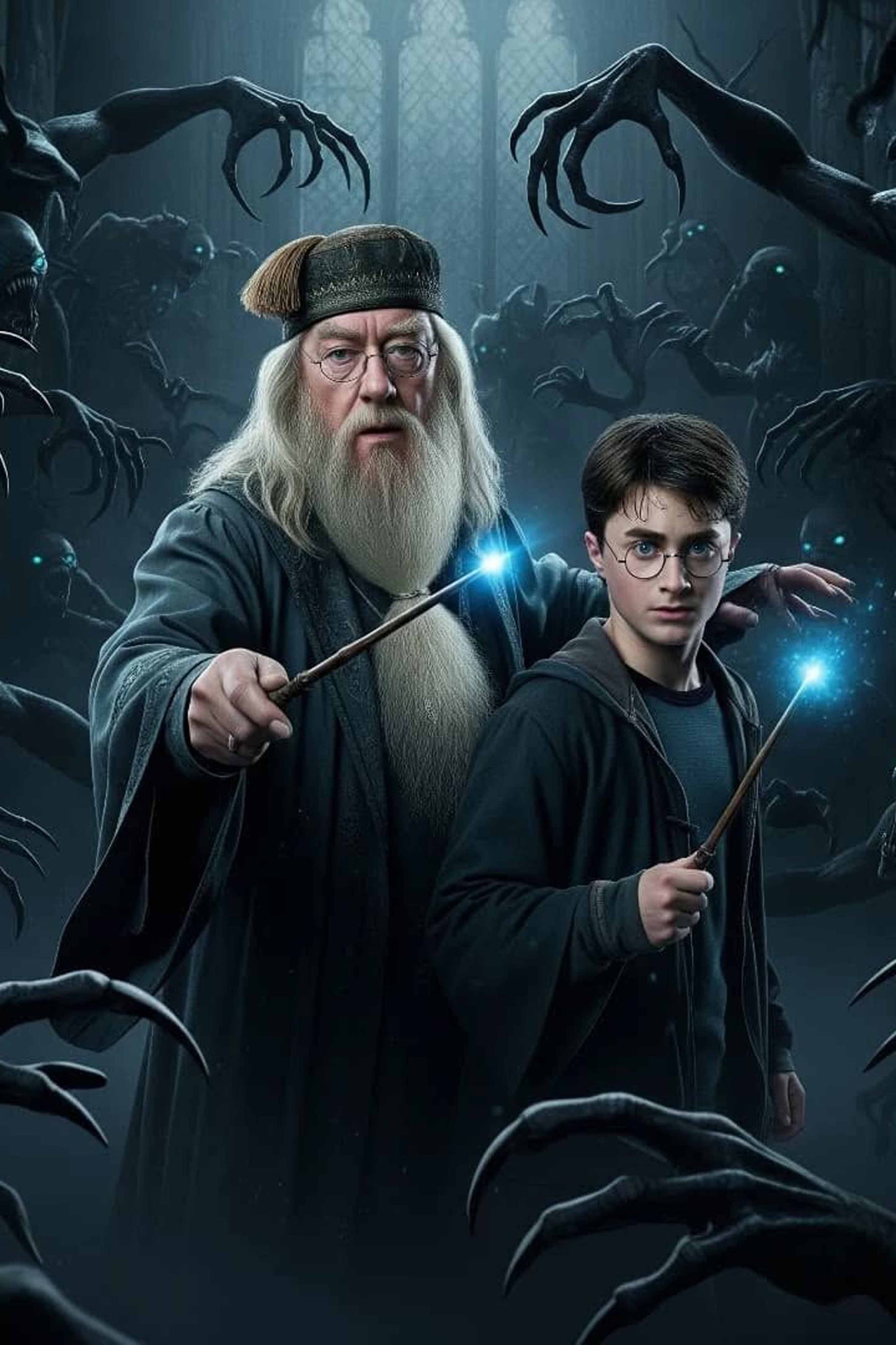 Two Against the Dark Harry Potter Diamond Painting Kit