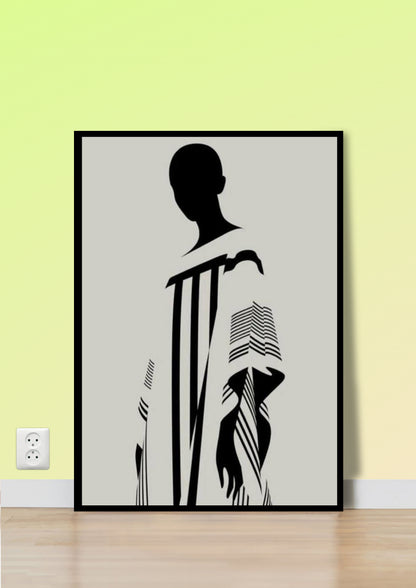 Shadow Threads Poster Wall Art