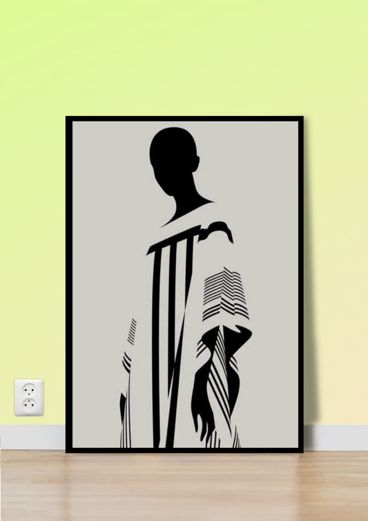 Shadow Threads Poster Wall Art