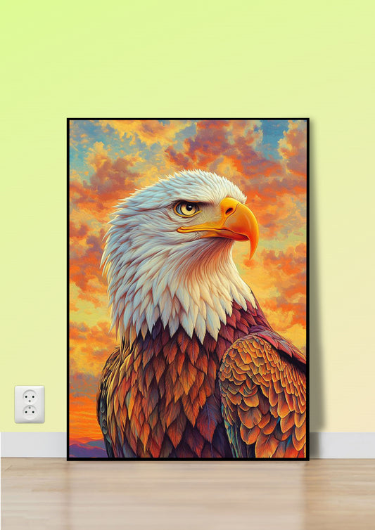 Wings of Flame Poster Wall Art