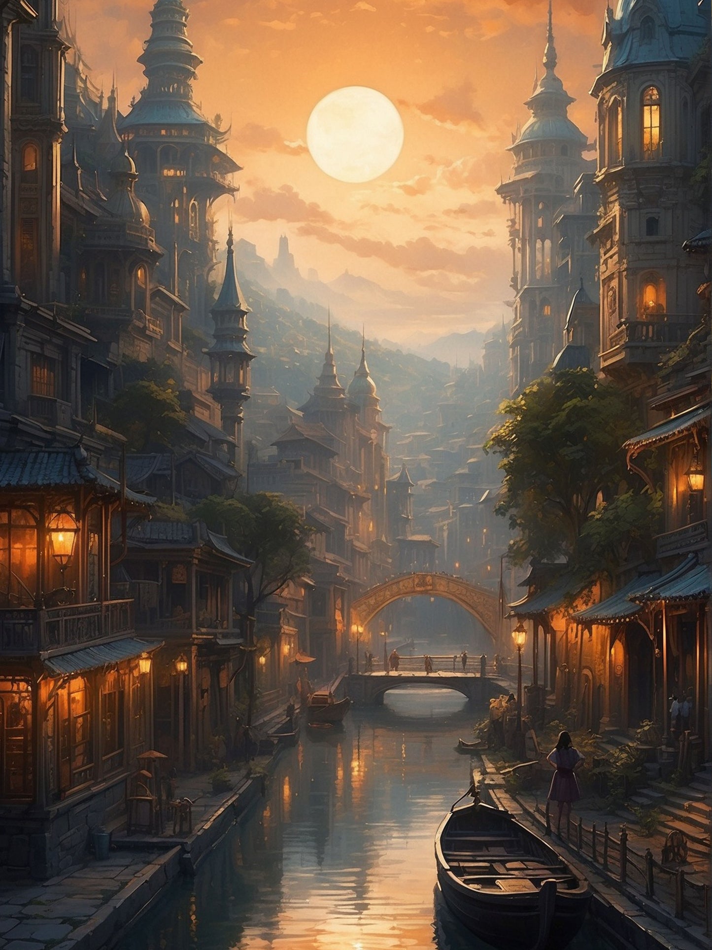 Sunset Serenity Diamond Painting Kit