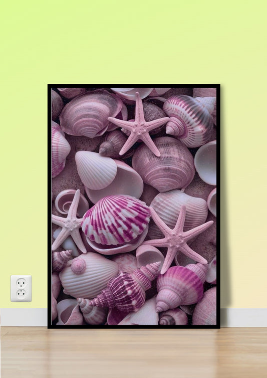 Blush Tides Poster Wall Art