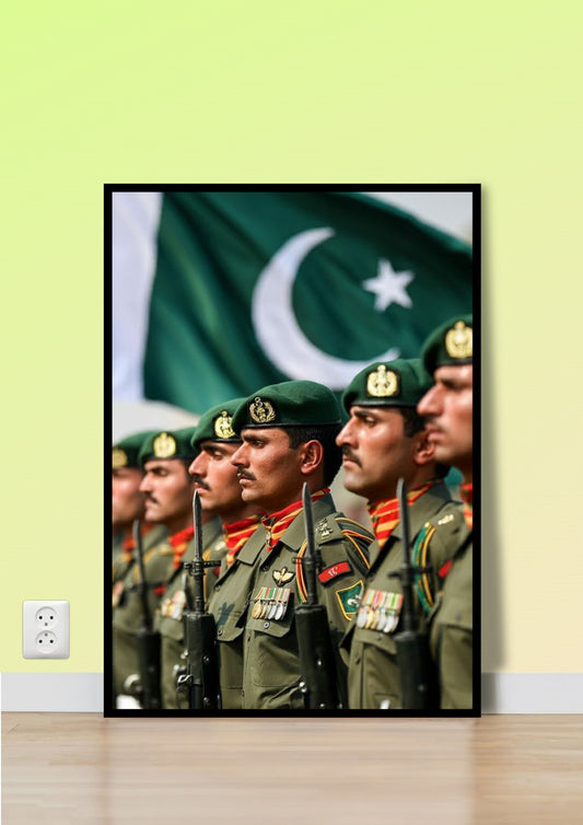 Guardians of the Green Pak Army Poster Wall Art