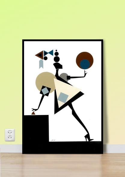 Balancing Act poster Wall Art