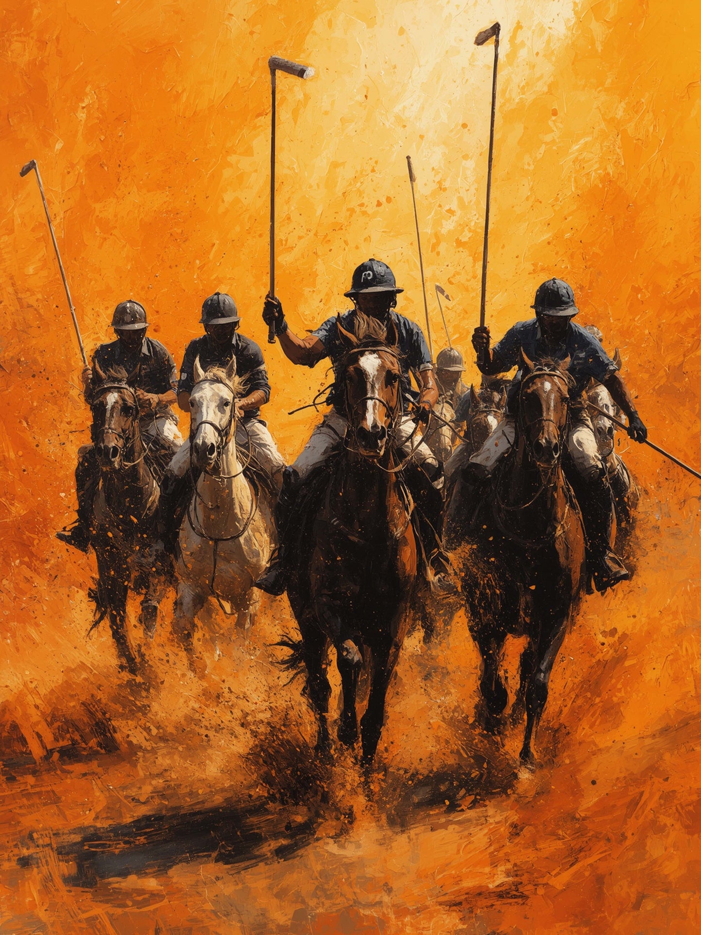 Inferno Gallop Diamond Painting Kit