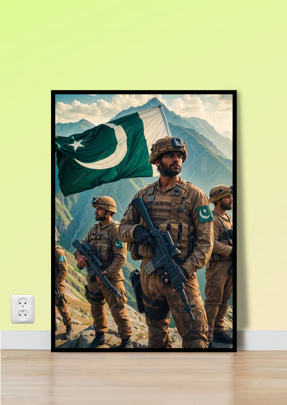 Frontline Patriot Pak Army Poster Wall Art