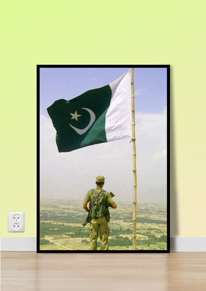 One Flag One Vow Pak Army Poster Wall Art