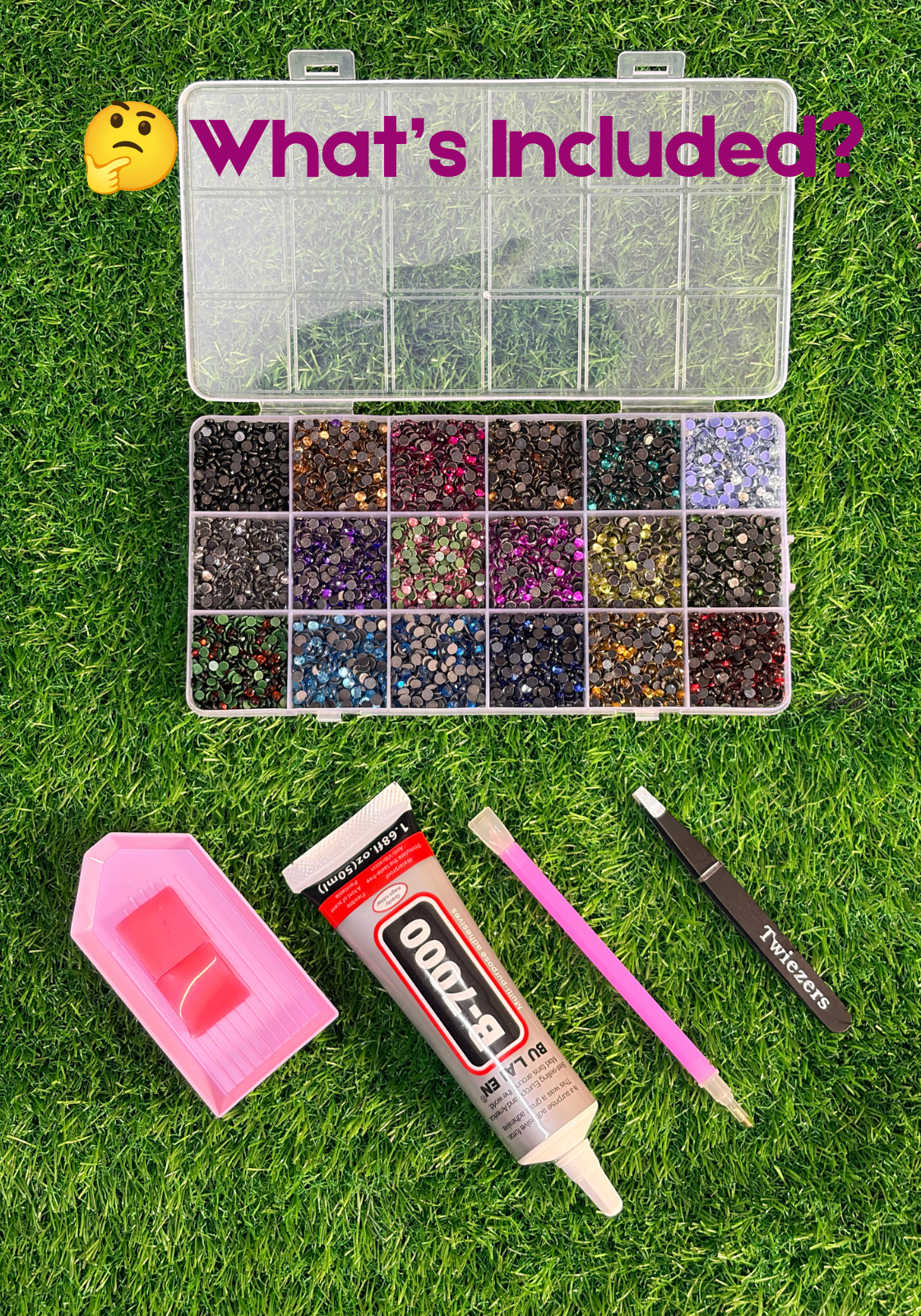 18 Colours DIY Bedazzling Kit