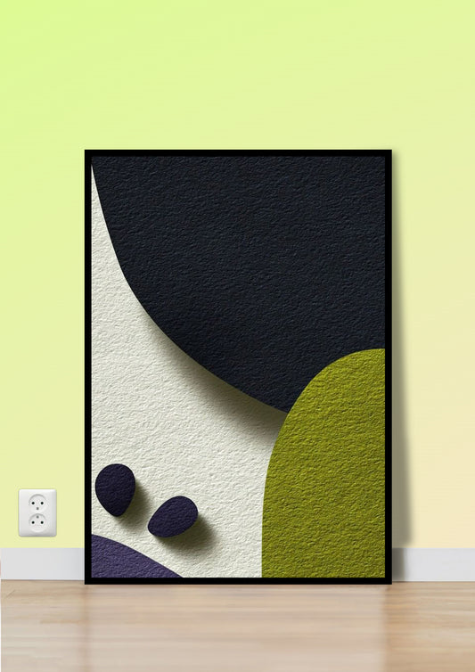 Soft Collision poster Wall Art