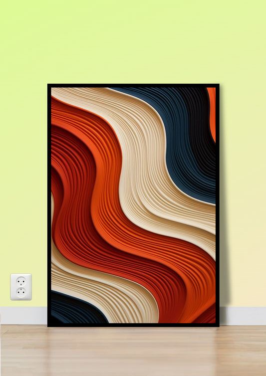 Molten Rhythm poster Wall Art