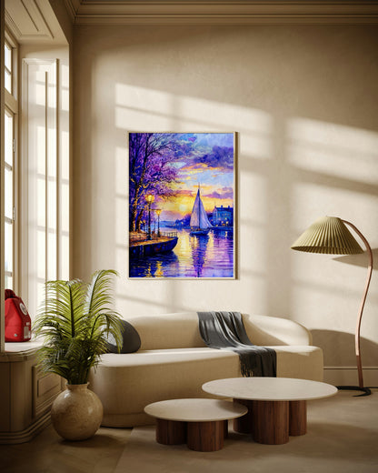 Twilight Voyage Poster Wall Art