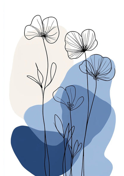 Soft Sketches Poster Wall Art