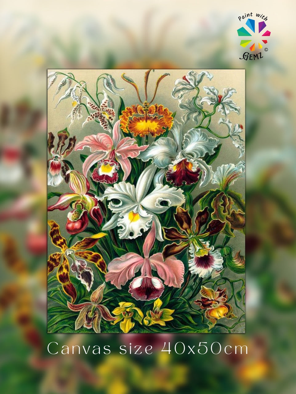 Jungle Jewels Paint by Numbers kit