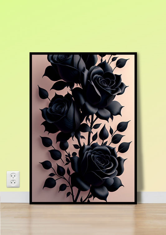 Midnight Elegance poster Wall Art
