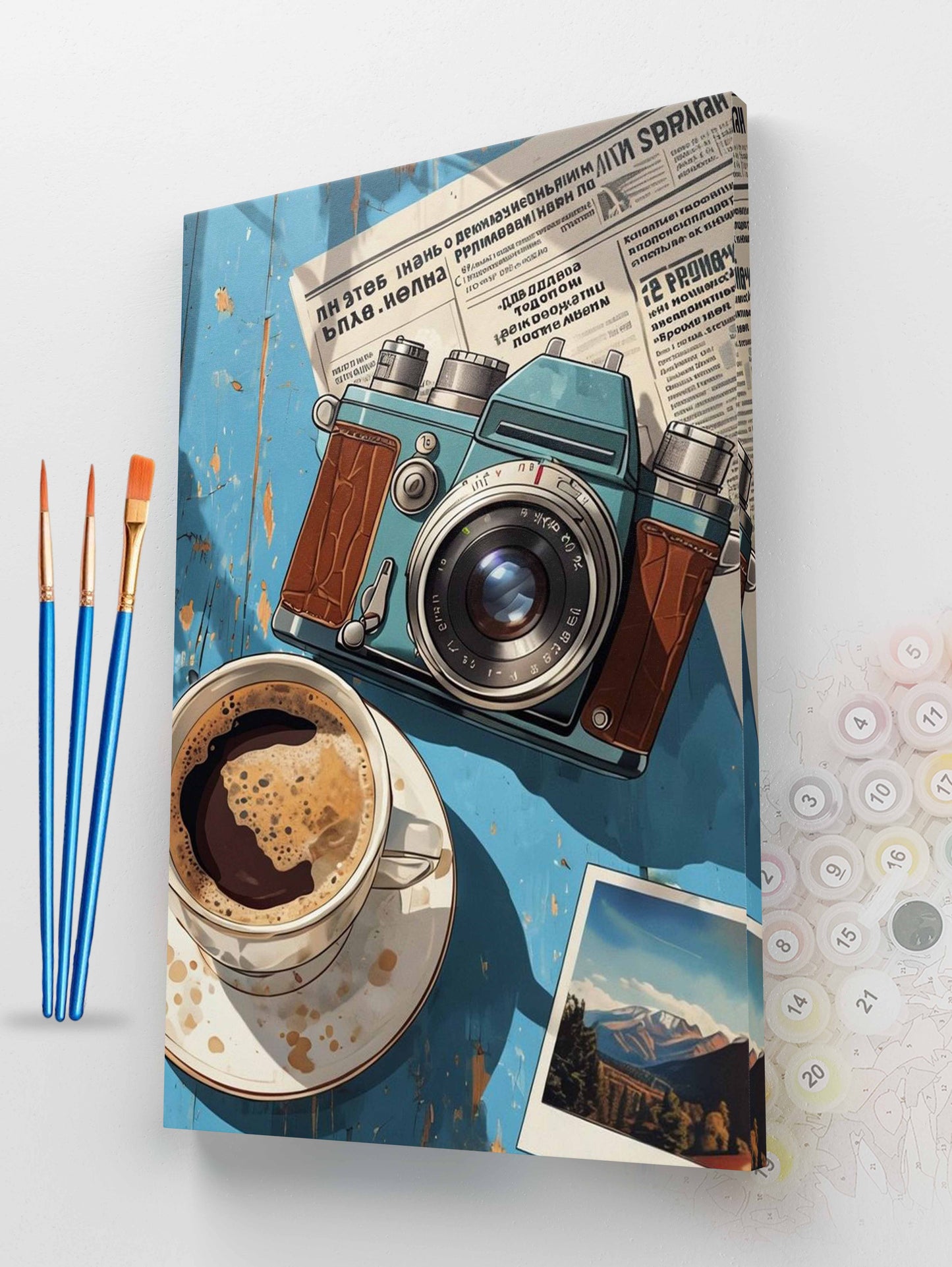 Morning Memories Paint by Numbers Kit