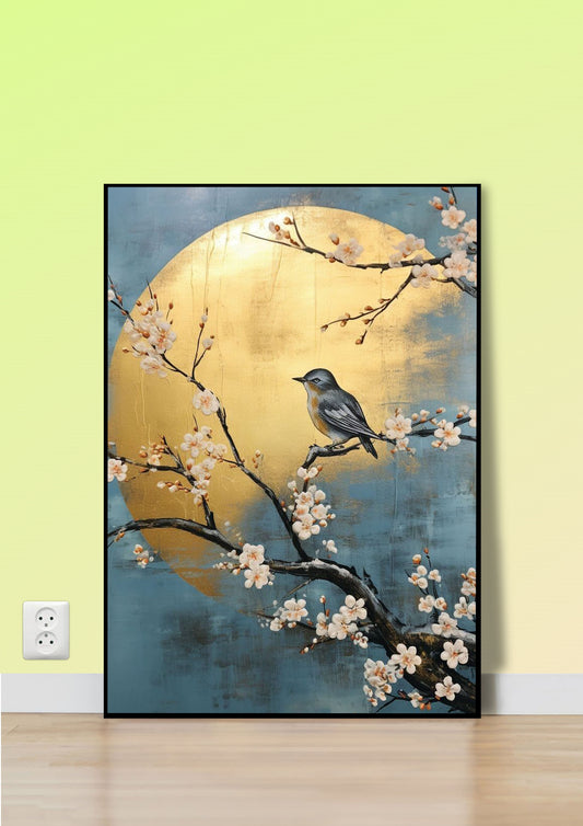 The Silent Perch Poster Wall Art