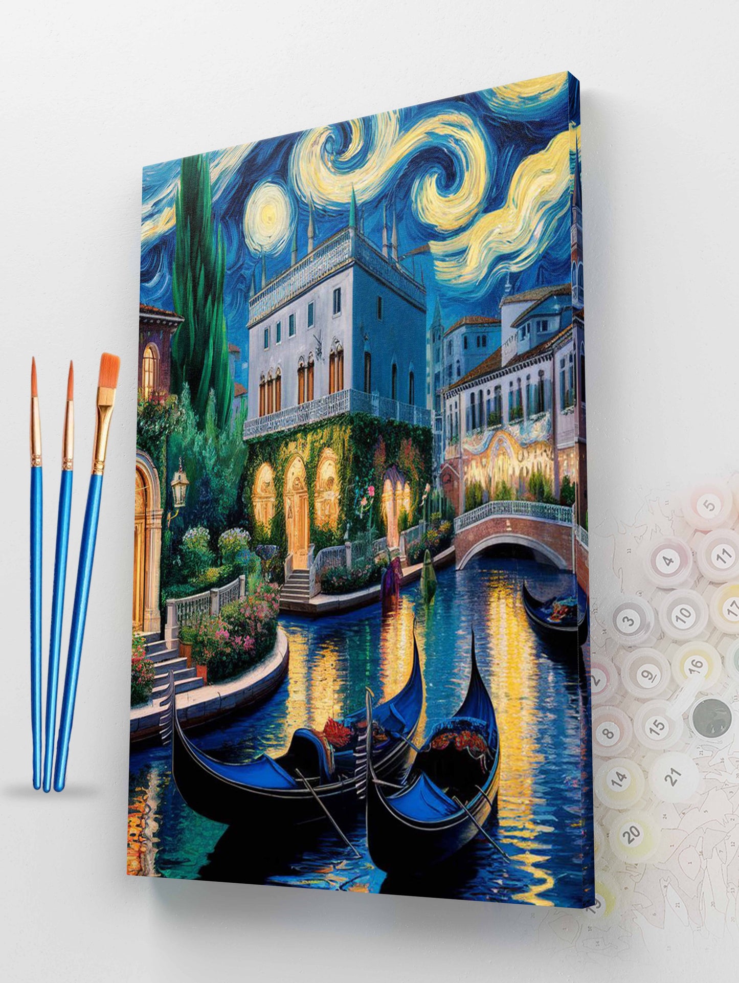Starry Venice Paint by Numbers Kit