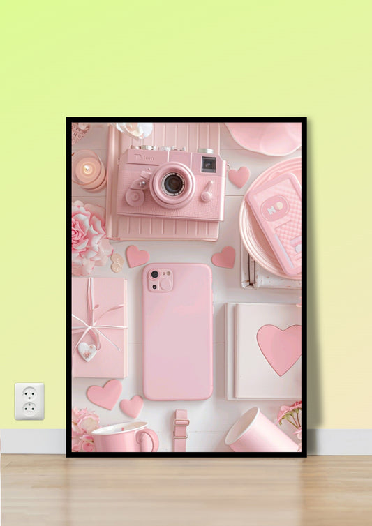 Blush Moments Poster Wall Art