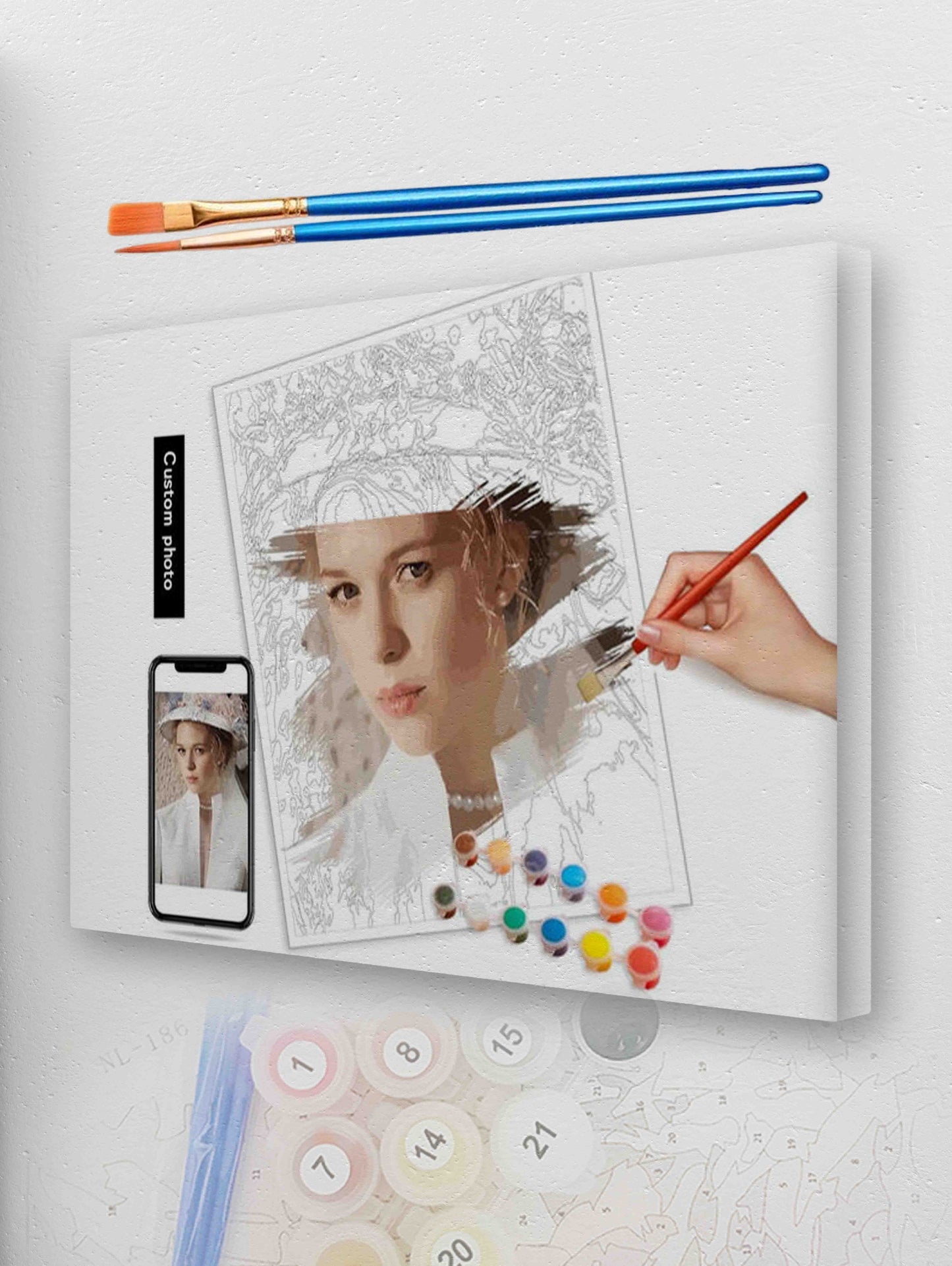 Custom Paint by Numbers | Use your own Picture