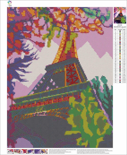 Eiffel Tower | Diamond Painting Kit - Paint with Gemz