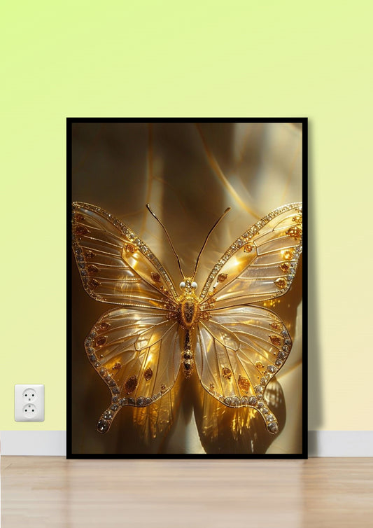Wings of Luxury poster Wall Art