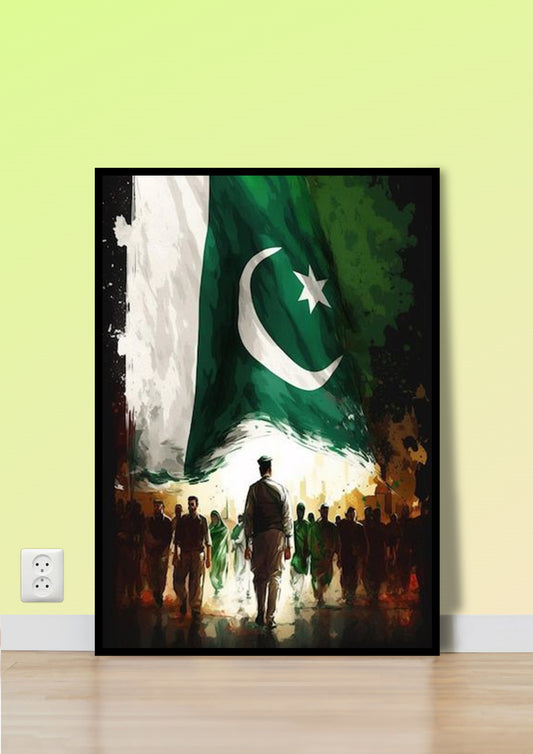 Spirit of Pakistan Poster Wall Art