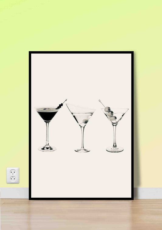 The Olive Trio Poster Wall Art