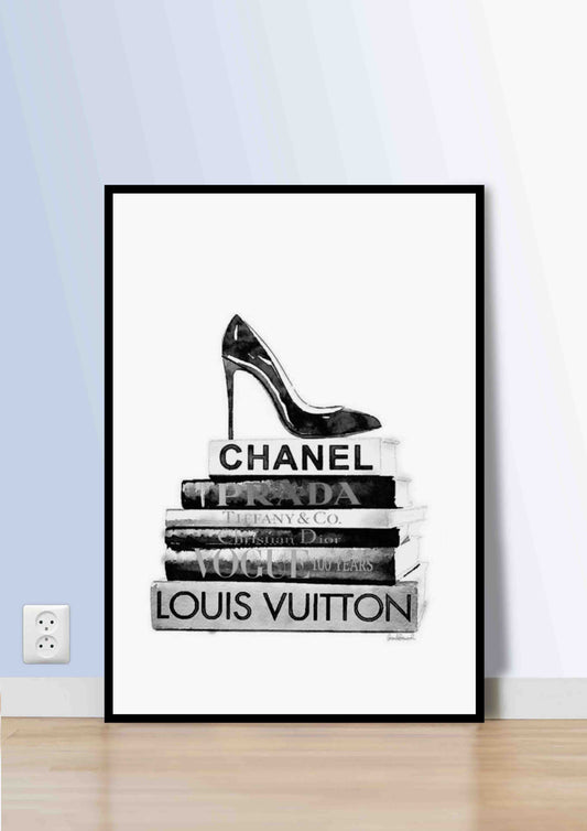 Stacked in Style Poster Wall Art