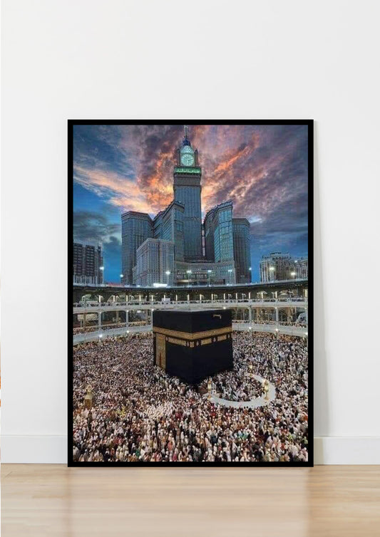 Noor al Kaaba Poster Wall Art