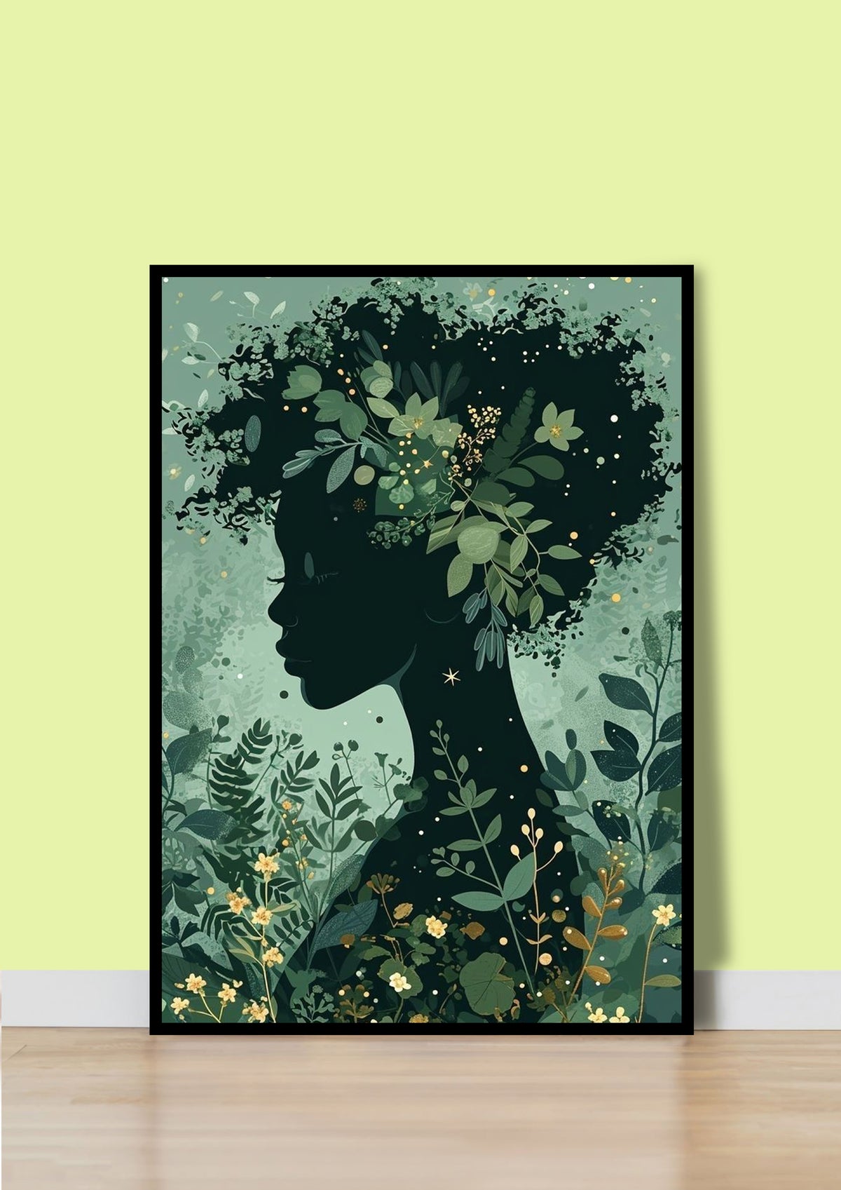 Rooted Poster Rooted Soul Poster Wall Art – Paint with Gemz
