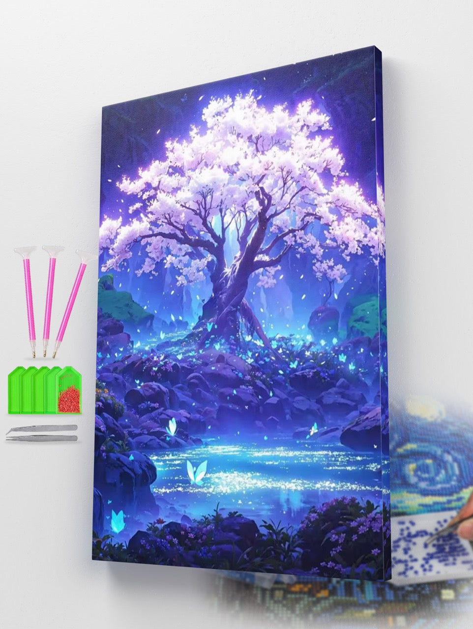 Wings of Nightfall Diamond Painting Kit