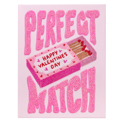 The Perfect Match Bedazzling Canvas Kit