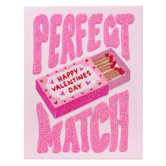The Perfect Match Bedazzling Canvas Kit