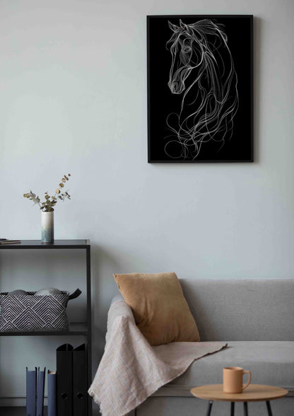 Lines of the Wild Poster Wall Art