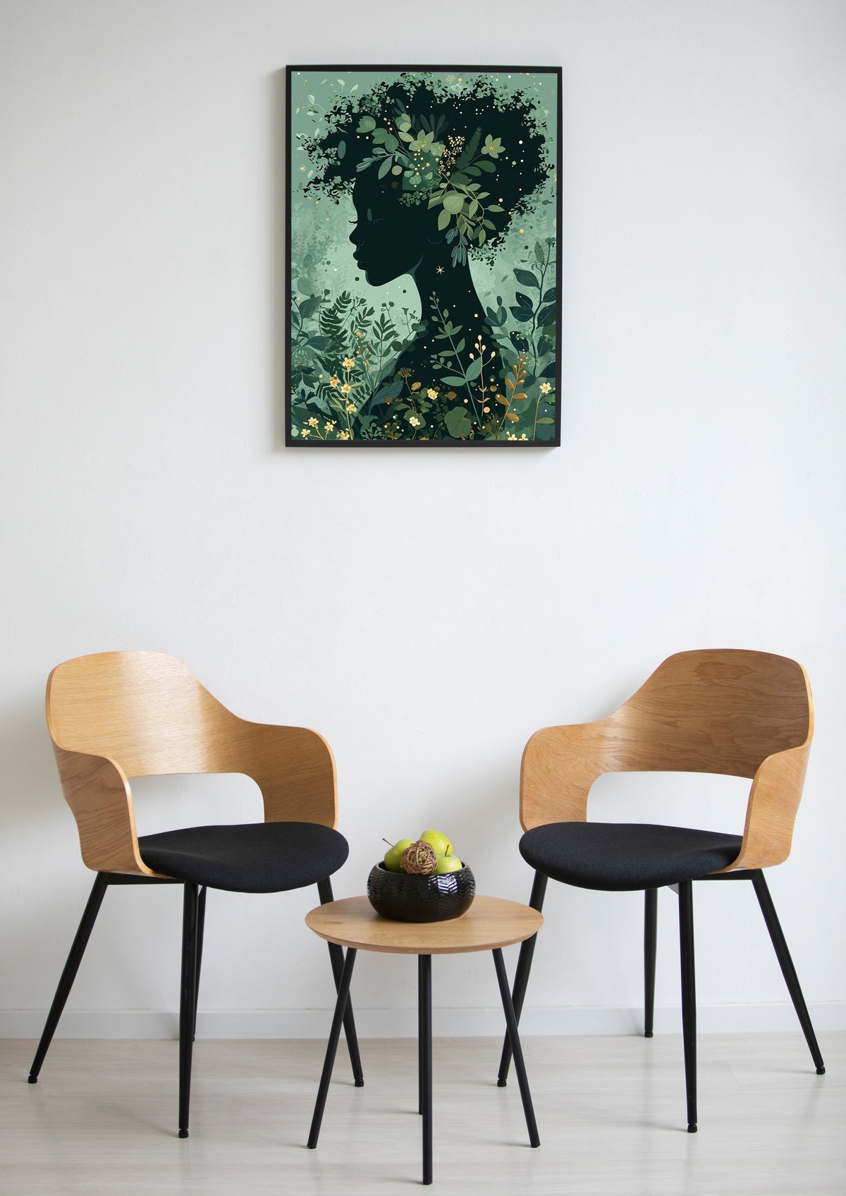 Rooted Poster Rooted Soul Poster Wall Art – Paint with Gemz