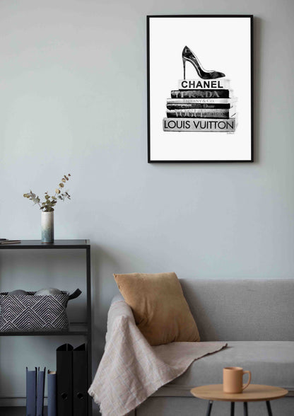 Stacked in Style Poster Wall Art