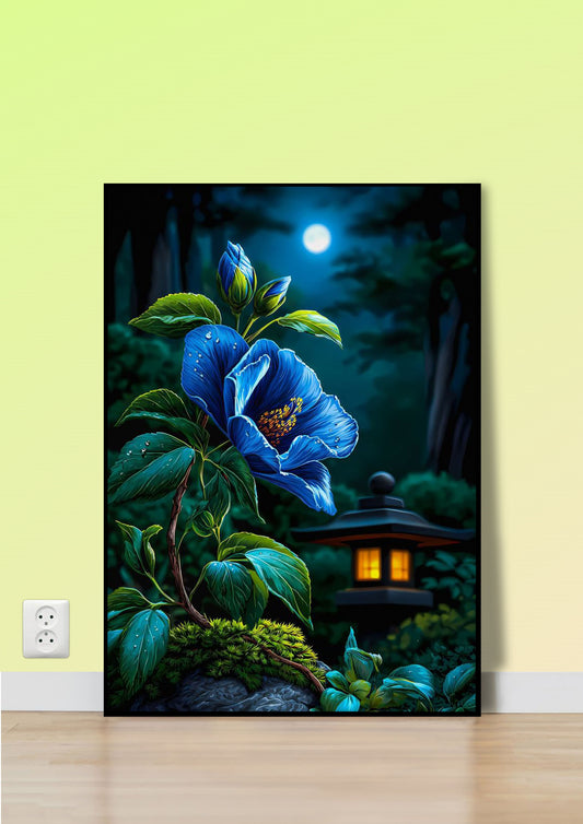 Moonlit Serenity Poster Wall Art
