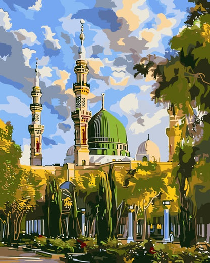 Masjid an-Nabawi Paint by Numbers kit