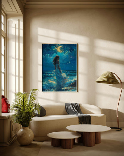 Lunas Embrace Poster Wall Art
