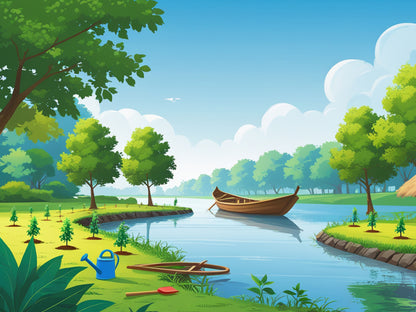 Whispers by the Riverside Diamond Painting Kit