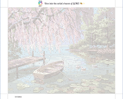 Serene lake | Paint by Numbers Kit