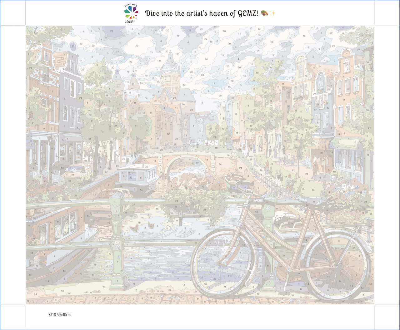 Venice memory | Paint by Numbers Kit