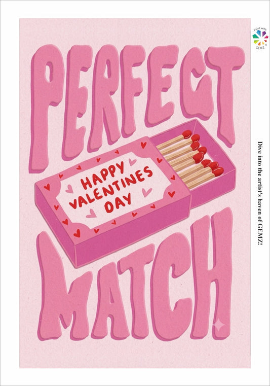 The Perfect Match Bedazzling Canvas Kit